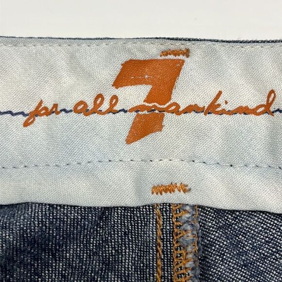 7 for all Mankind Cotton Fade Women’s Distressed Jeans Size 29 00940190 - Picture 12 of 16